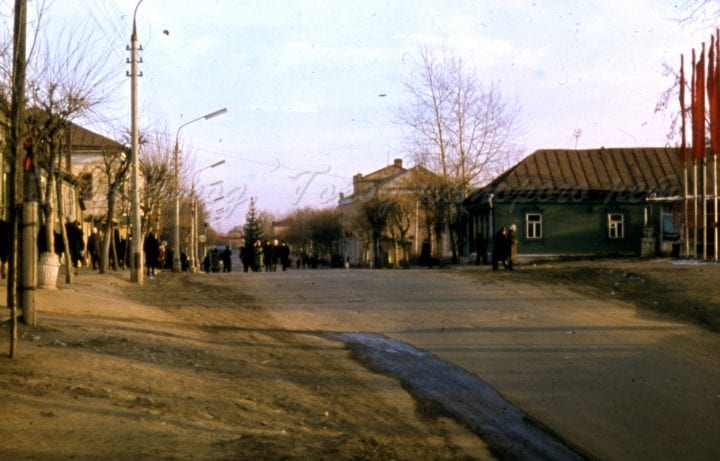 Бесснежная зима 1972-73 года Новогодний Звенигород в начале 1970-х