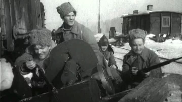 Звенигород и Дютьково в середине 1950-х Фрагменты из кинофильма "Они были первыми"